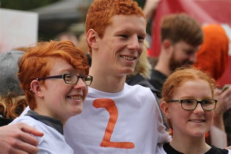 Ginger Pride Parade More Than 1 000 Redheads Turn Out To Celebrate In