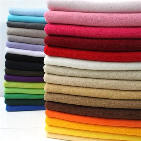polyester polar fleece fabric anti pilling  side fleece fabric lining cloth handmade fabric