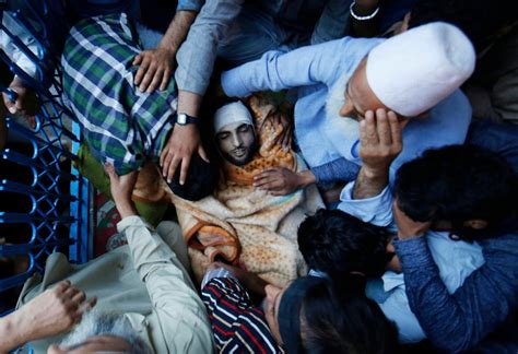 indian forces kill 10 during kashmir protests over separatist s death