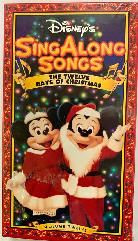 twelve days  christmas sing  songs vhs amazonfr dvd