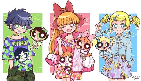 akazutsumi momoko blossom ppg bubbles ppg buttercup ppg