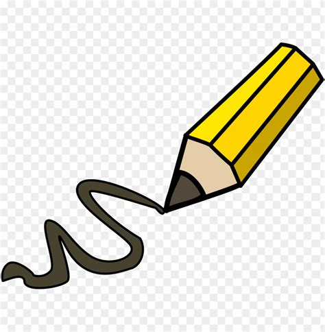 pencil writing clipart