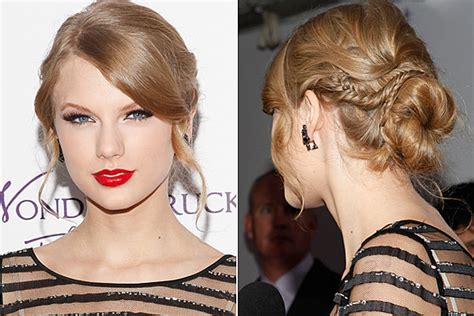 Taylor Swift’s Braided Updo How To Get The Look