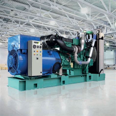 industrial volvo genset diesel generator set wcm power