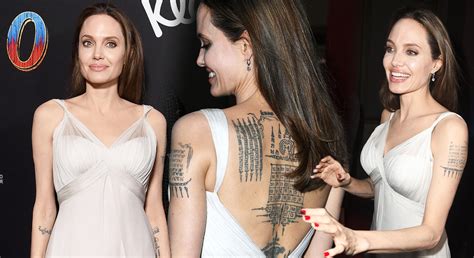 A Guide To Angelina Jolie S Tattoos