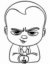 Coloring Boss Baby Pages sketch template