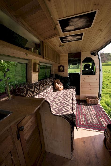 incredible camper van interior design  organization ideas