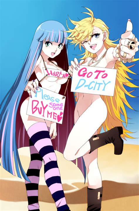 Stocking And Panty Panty And Stocking With Garterbelt Drawn By Pinki