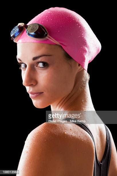 Woman Swim Cap Photos And Premium High Res Pictures Getty Images