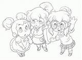 Coloring Pages Chipette Eleanor Chipettes Gif Popular Library Clipart Coloringhome sketch template
