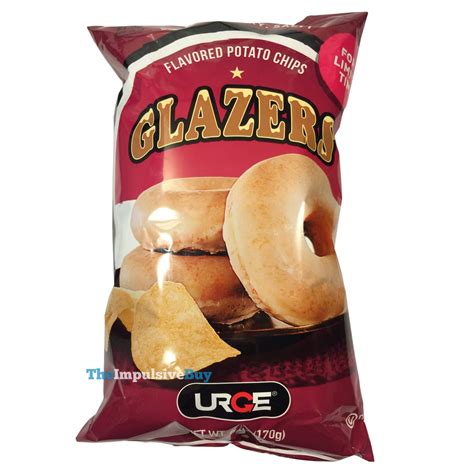 review urge glazers donut flavored potato chips  impulsive buy