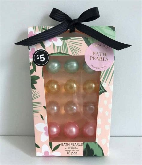 bath pearls tropical fruit  pcs listingifts