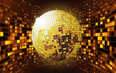 wallpapers yellow disco ball abstract art discobolus night club accessories disco
