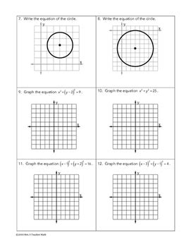 equations  circles lesson    teaches math tpt