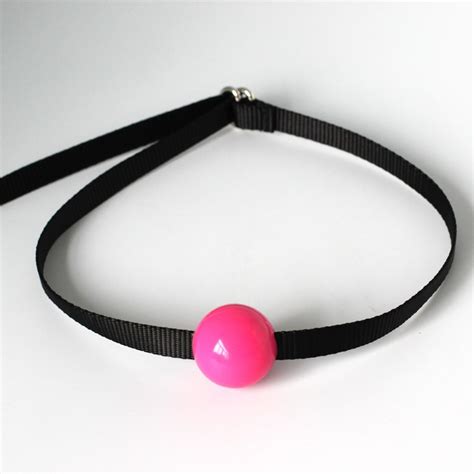 Sex Products Pink Silicone Ball Gag Mouth Gag Sex Toy Slave Gag For
