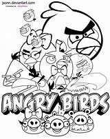 Angry Birds Coloring Pages Bird Sheets Printable sketch template