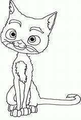 Bolt Coloring Pages Mittens Mitten Disney Cat Color Beautiful Getcolorings Popular Dog sketch template