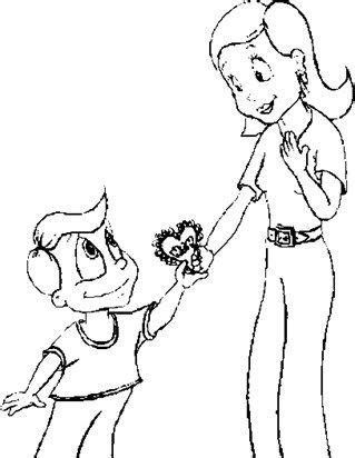 mothers day son coloring page mothers day coloring pages coloring