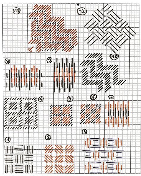 patrones  bordados patrones gratis  bordar figuras geometricas