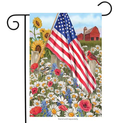 briarwood lane america  beautiful garden flag