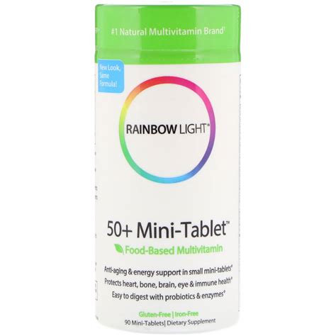 rainbow light  mini tablet food based multivitamin  mini tablets  iherb