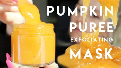 How To Make Pumpkin Exfoliating Enzyme Jelly Mask And Scrub Youtube
