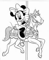 Coloring Pages Disneyland Cute Printable Minnie Disney Library Clipart Mouse Princess sketch template
