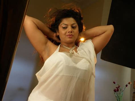Actress Swathi Verma In White Hot Saree Photos Actress