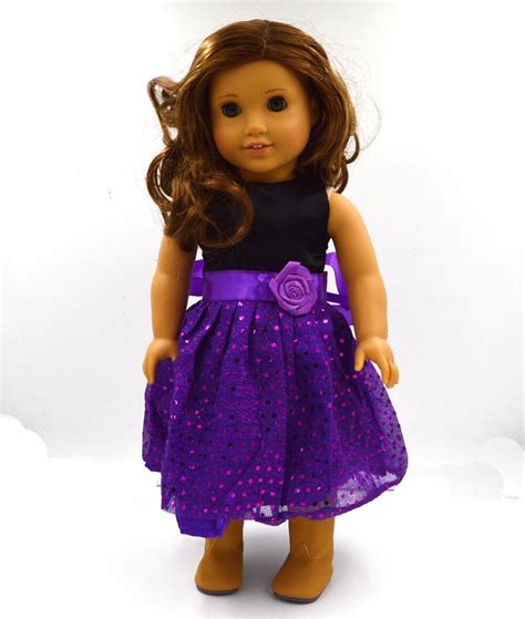 wholesale new dot doll dress handmade doll clothes skirt 18 18 inch
