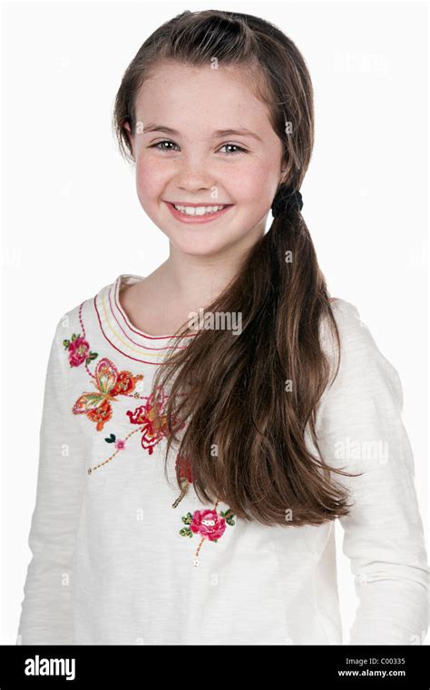 Freckles Girl 8 Years Old Fotos Und Bildmaterial In Hoher Auflösung