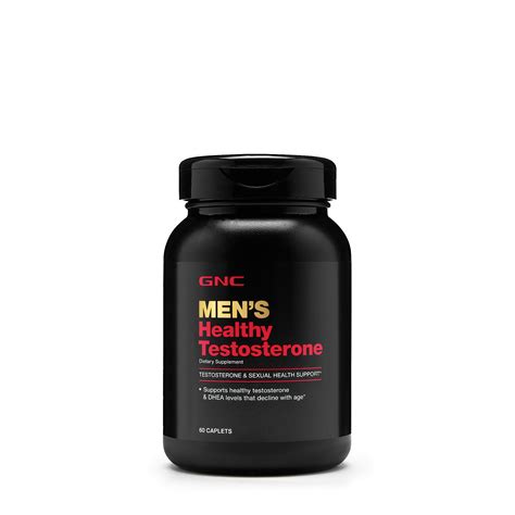 gnc men s healthy testosterone gnc