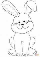 Easter Bunny Coloring Pages Printable sketch template