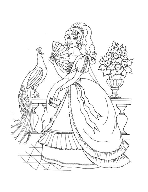 coloring pages printable princess