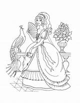 Princess Coloring Pages Disney Princesses Printable Drawing Kids Sheets Prinsess Colouring Girls Comments Fairy Popular sketch template