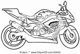 Coloring Pages Motorcycle Colouring Kids Motorbike Racing Motorcycles Color Printable Helmet Harley Bike Davidson Drawing Illustrations Graphics Vector Stock Clipart sketch template