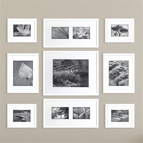 nielsenbainbridge gallery perfect 9 piece picture frame set and reviews