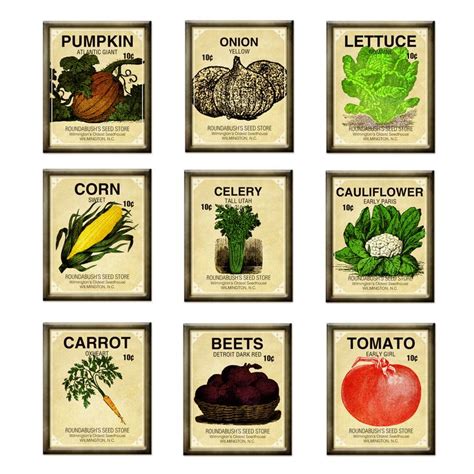 vintage seed packet template google search vintage seed packets