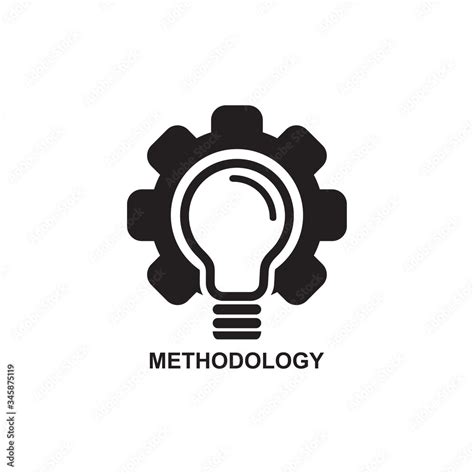 methodology icon development modeling icon stock vector adobe stock