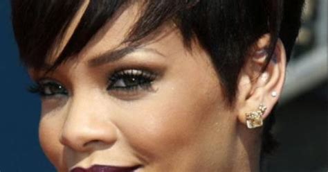 tapered haircut for black women with front long bang 2013 short hairstyles for women