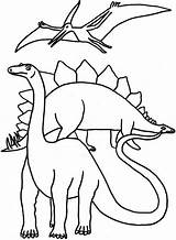 Coloring Pages Dinosaurs Dinosaur Printable sketch template