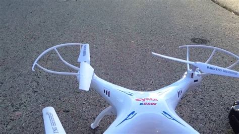 review  flight   syma xsw drone youtube