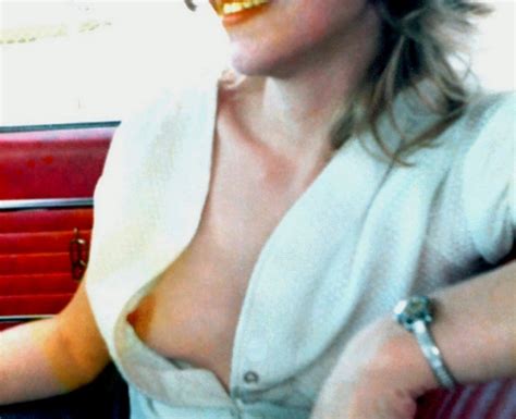 exhibitionist milf open pickup blouse porn photo eporner