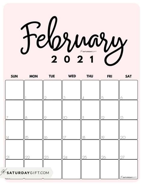 printable monthly calendars   cute aesthetic pastel colors