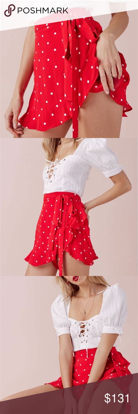 Natalia Dot Skirt By For Love And Lemons Dot Skirt Skirts Clothes Design