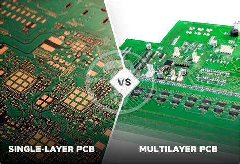 single layer  multilayer printed circuit boards tti