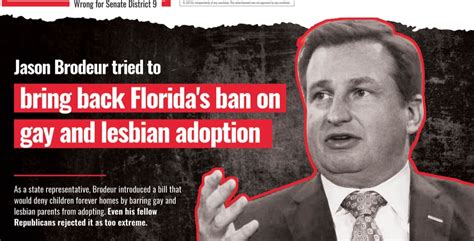 Equality Florida Blasts Jason Brodeur Over Bill To Limit Same Sex