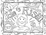 Easter Church Coloring Pages Color Printable Getcolorings Print sketch template