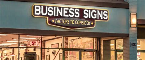 business sign factors     blog