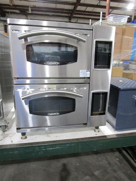 ovention milo  double stack ventless oven infrared convection vision equipment