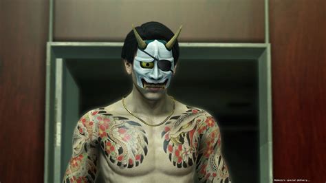 hannya man  hes shirtless  yakuza  nexus mods  community